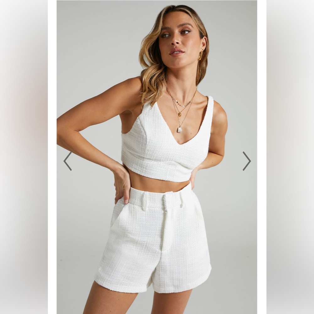 Lulu’s white two piece